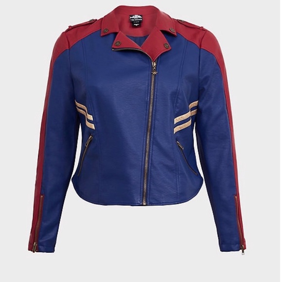 torrid captain marvel jacket